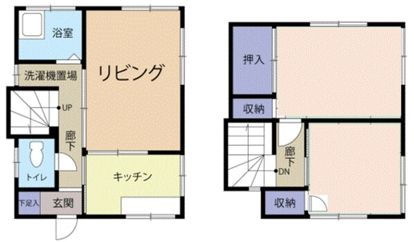 北与野戸建の物件間取画像